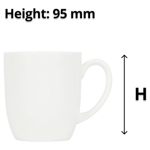 Connoisseur A-La-Carte Mug Tulip Style 350ml Pack of 6