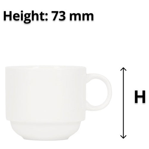 Connoisseur A-La-Carte Stackable Cup 225ml Pack of 6