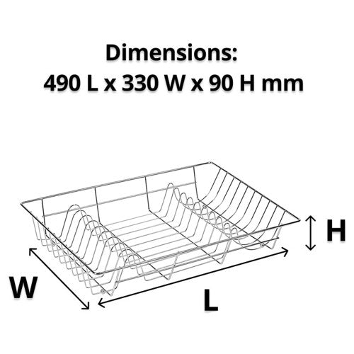 Connoisseur Dish Drainer Chrome