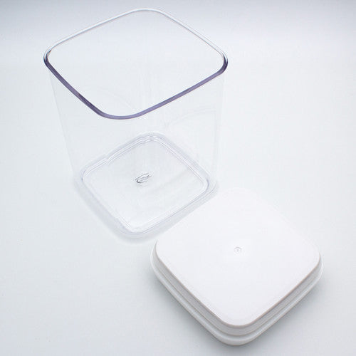 Connoisseur Flip-Tite Airtight and BPA Free Canister Square 1.7L