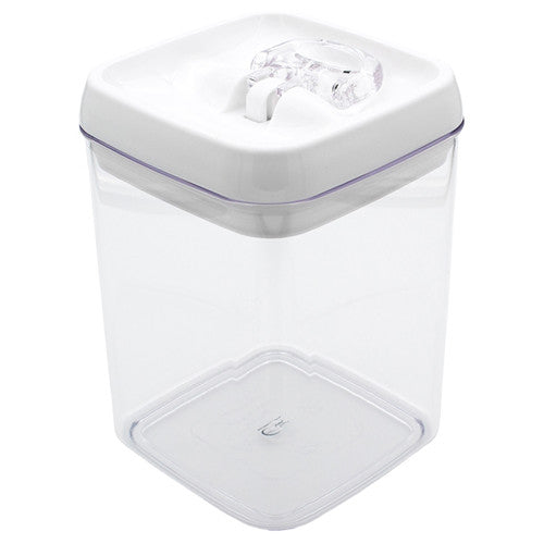 Connoisseur Flip-Tite Airtight and BPA Free Canister Square 1.7L