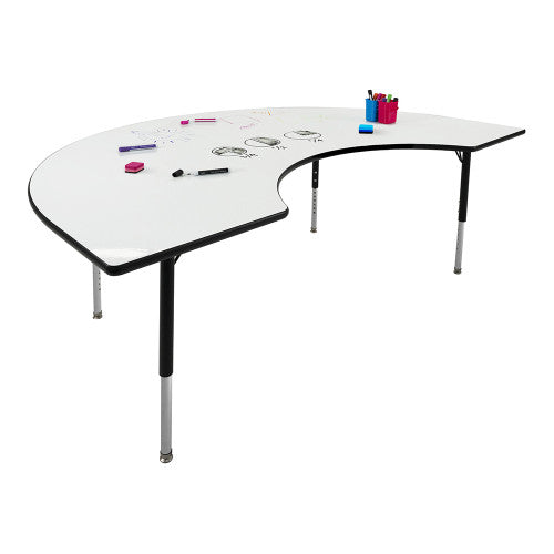Creative Kids Dry Erase Surface Jellybean Table Top With Legs