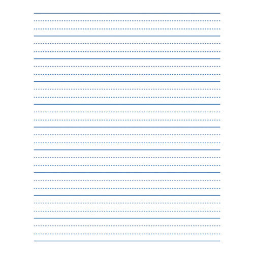 Creative Kids Read Write and Store Centre Aussie Dotted Thirds Magnetic Sheet