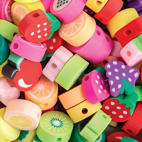 Creative School Supply Fruit Shape Beads Pack of 200