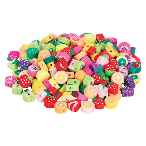 Creative School Supply Fruit Shape Beads Pack of 200