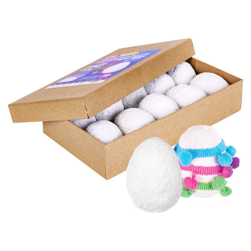 Creative School Supply Handmade Paper Eggs Pack of 10
