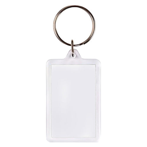 Creative School Supply Rectangle Key Ring Tags Pack of 10