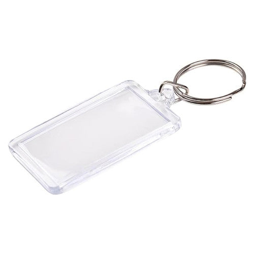 Creative School Supply Rectangle Key Ring Tags Pack of 10