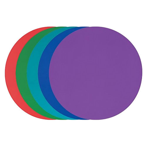 Creative School Supply Scratch Colour Circles 20cm Pack of 20