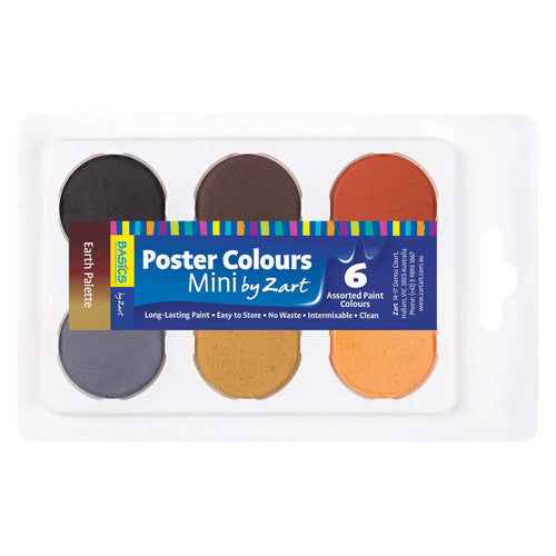 Creative School Supply Zart Poster Colours Mini Earth