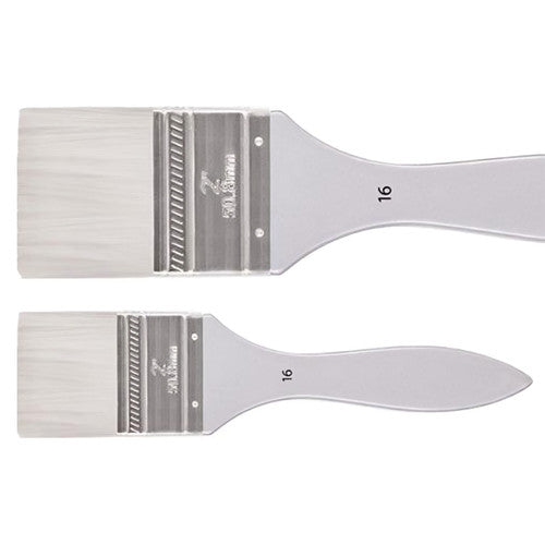 Creative School Supply Zart Taklon Flat Brush Size 16 (50mm)