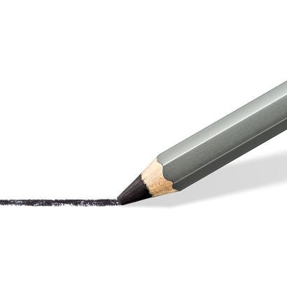 Staedtler 100C-H Mars Lumograph Charcoal Pencils in a Box of 12