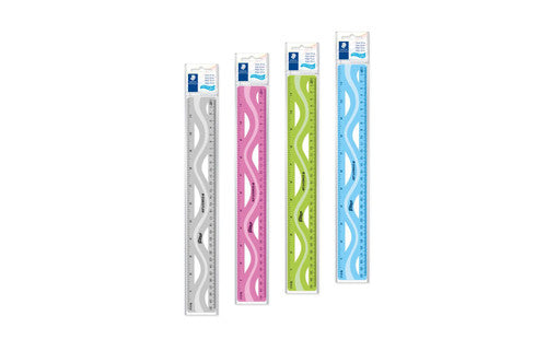Staedtler 562 30UF-S Flexible Ruler Assorted Colours