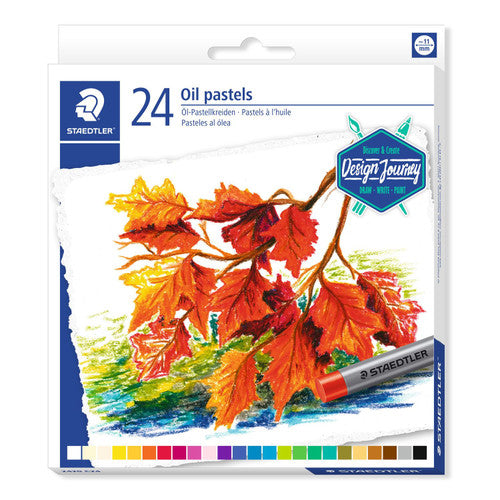 Staedtler 2420 C24 Oil Pastels Box of 24 Assorted Colours