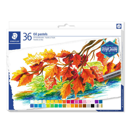 Staedtler 2420 C36 Oil Pastels Box of 36 Assorted Colours