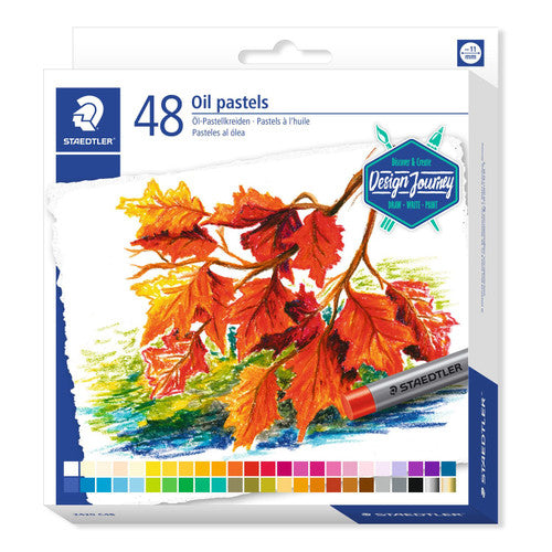 Staedtler 2420 C48 Oil Pastels Box of 48 Assorted Colours