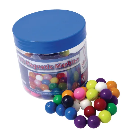 Magnetic Marbles Tub of 100-2