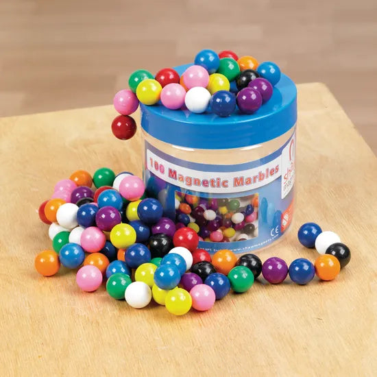 Magnetic Marbles Tub of 100-1