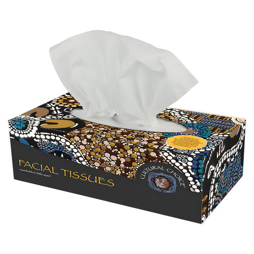 Cultural Choice 2 Ply Facial Tissue 200 Sheets Carton of 32
