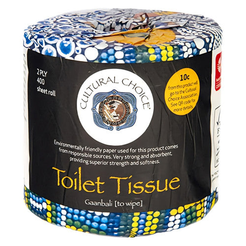 Cultural Choice Luxury Toilet Roll 2 Ply 400 Sheets Carton of 48