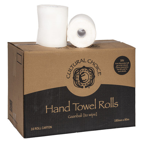 Cultural Choice Roll Towel 80m Carton of 16