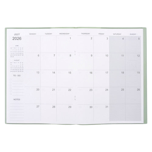 Cumberland 2026 Monthly Planner Diary A4 Month To View Assorted