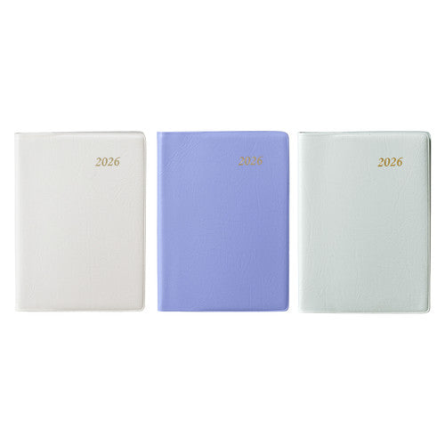 Cumberland 2026 PVC Pocket Diary A7 Week To View Assorted
