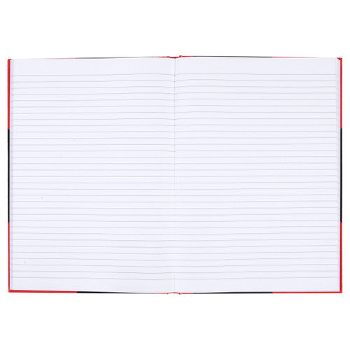 Red and Black Notebook Gloss Cover A4 100 Leaf