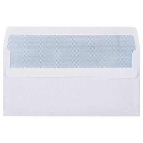 Envelope Self Seal Window Secretive DLX 120 x 235mm Box 500
