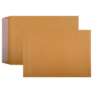 Envelope Strip Seal Heavy Gold Pocket C4 324 x 229mm Box 250
