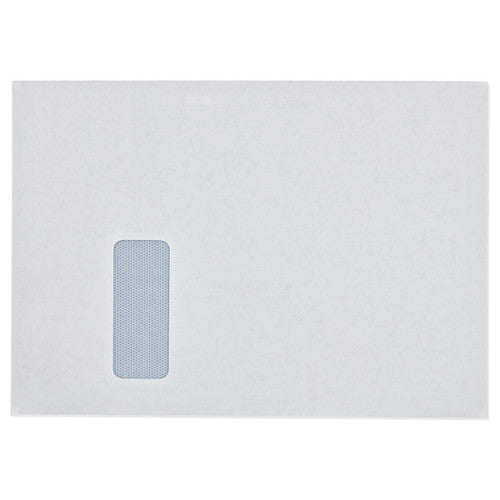 Laser Envelope C4 Booklet Mailer Strip Seal Window Face Secretive White Box 250