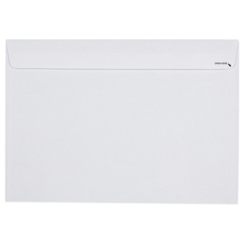 Envelope Strip Seal White Easy Open Window Secretive Mailer C4 229 x 324mm Box 250