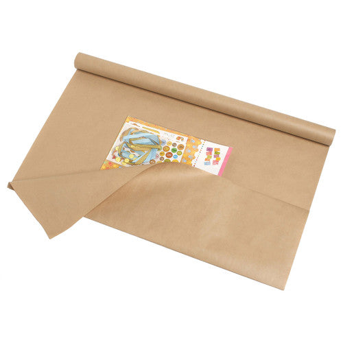 Natural Kraft Wrapping Paper 375mm x 10m Box 40