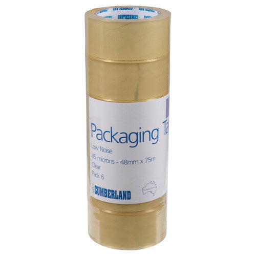 Packaging Tape Low Noise 45 Micron Clear