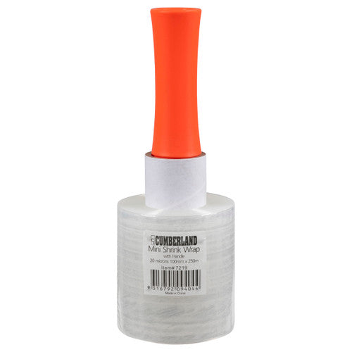 Mini Shrink Wrap 100mm x 250m 20 Micron Clear