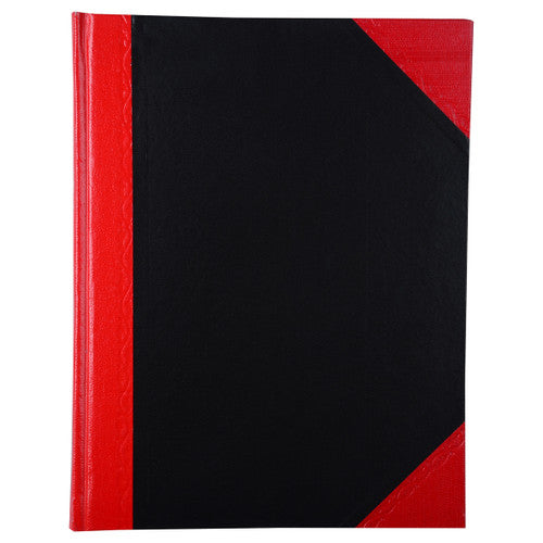 Red and Black Notebook A5 100 Leaf Ruled