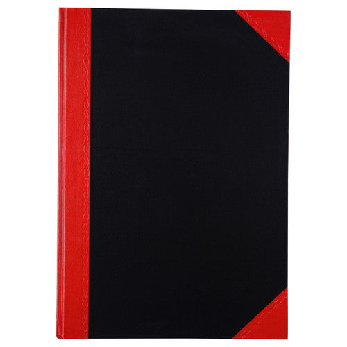 Black and Red Notebook Original A4 100 Leaf Ruled
