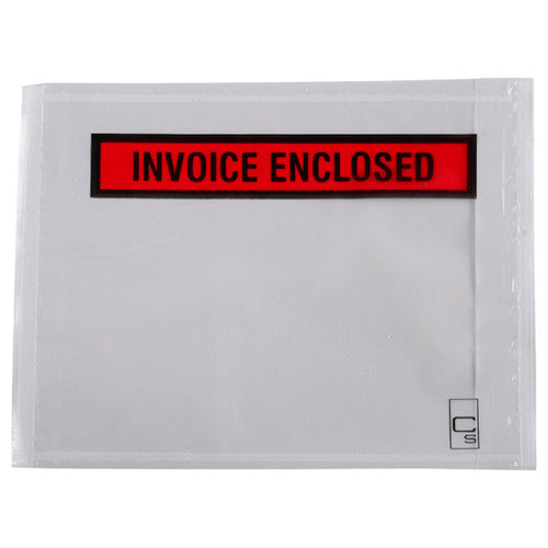 Packaging Envelope Invoice Enclosed 155 x 115mm Box 100