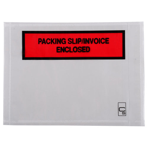 Packaging Envelope Packing Slip Invoice Enclosed 155 x 115mm Box 1000