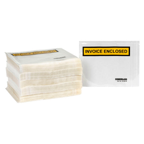 Packaging Envelope Invoice Enclosed 155 x 115mm Box 500