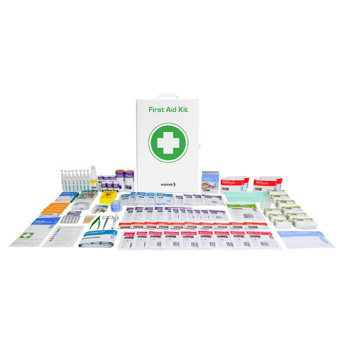 Custom 5 Series Metal Tough Food and Beverage First Aid Kit 29 x 13 x 43cm