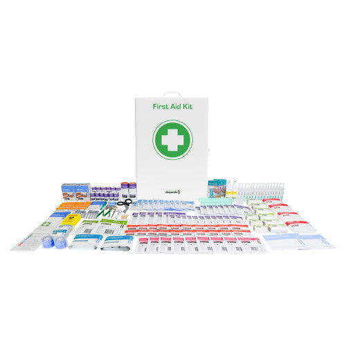 Custom 6 Series Metal Tough Food and Beverage First Aid Kit 41.5 x 13 x 58cm