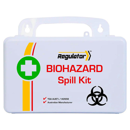 Custom Biohazard Plastic Spill Kit 21 x 7.5 x 13cm