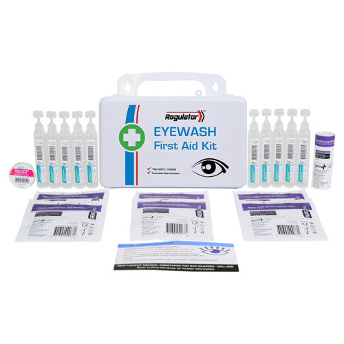 Custom Eyewash First Aid Kit 21 x 7.5 x 13cm