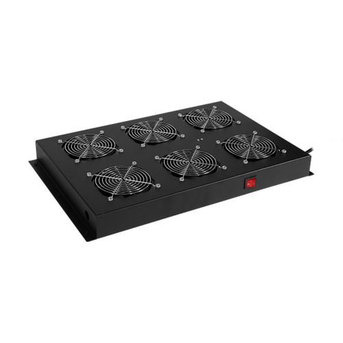 CyberPower 6 Fan Rack Enclosure Roof Mounted