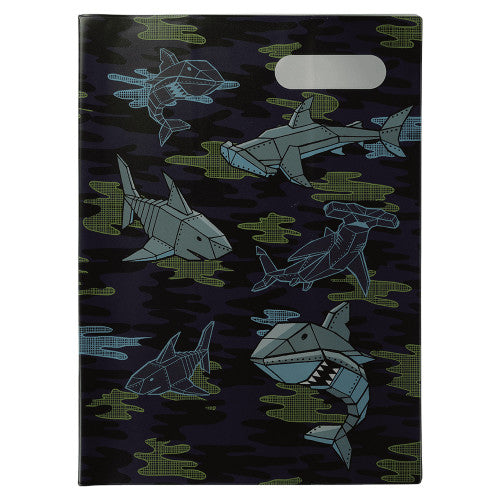 Spencil Robo Shark 1 Scrapbook Cover Pack of 6