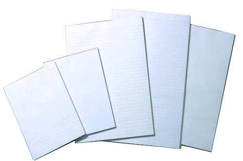 Writer Recycled Plain Notepad 6x4 100 Sheet 150x100mm Pack 10