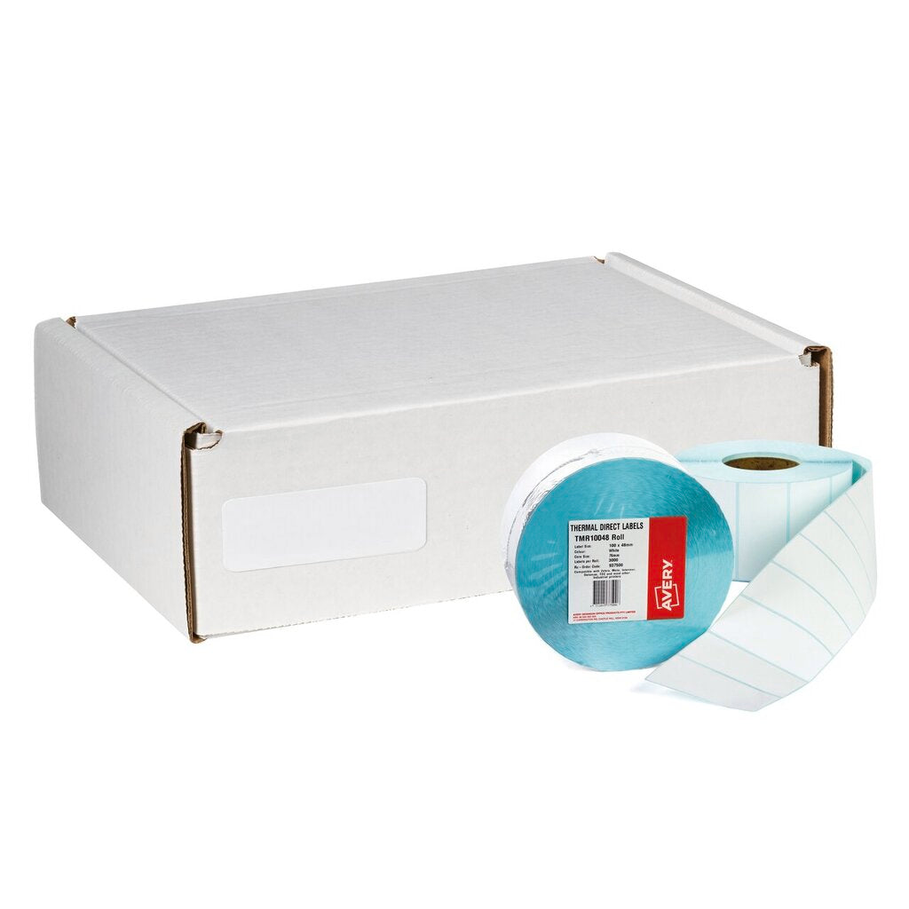 Avery White Thermal Labels TMR10048 3000/Roll 100 x 48mm – view 2