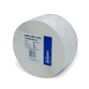 Avery White Thermal Labels TMR100100 1500/Roll 100 x 100mm