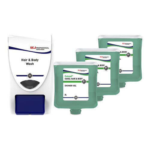 Deb Estesol Hand Hair and Body 2L Starter Pack (2L Dispenser + 2 Cartridges)